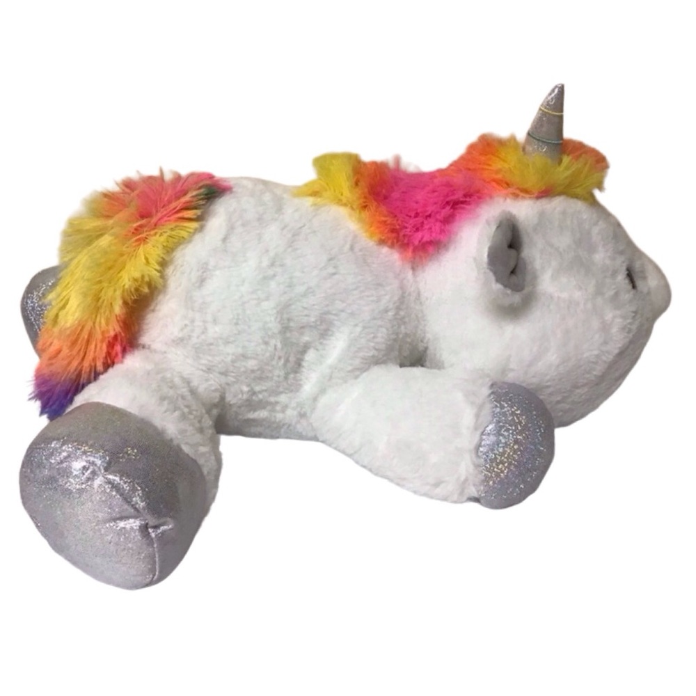 HuggaPals 20”H White Unicorn (NWT) - Picture 3 of 8